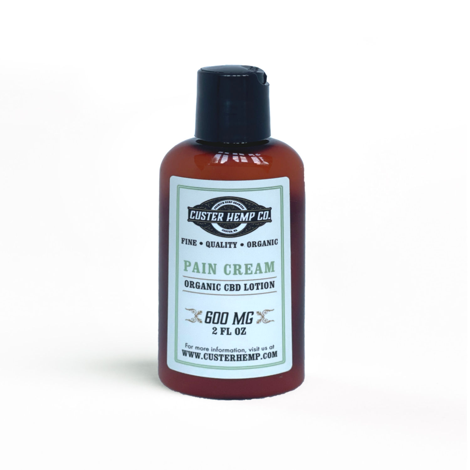 Organic CBD Lotion - Pain Cream - 2oz