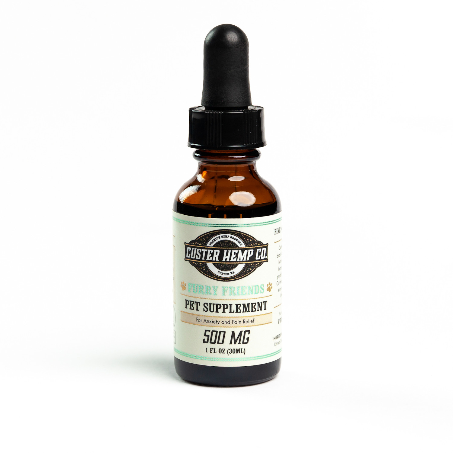 Custer Hemp Organic CBD Pet Supplement